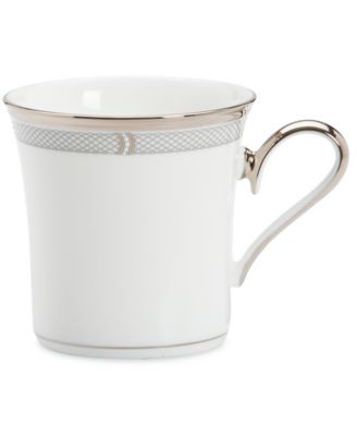 Lenox - "Solitaire White" Accent Mug