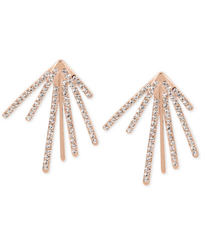 M. Haskell for INC International Concepts Pavé Fan Burst Earrings, Only at Macy's