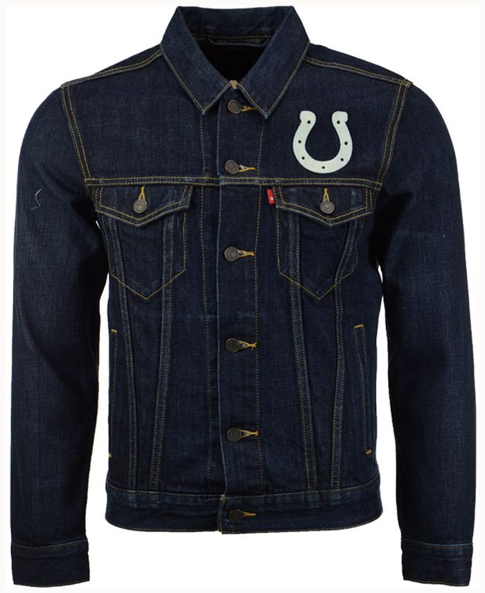 Levi's Men's Los Angeles Dodgers Denim Trucker Jacket - Macy's