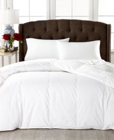 Medium Weight White Down Full/Queen Comforter, 100% Cotton Cover