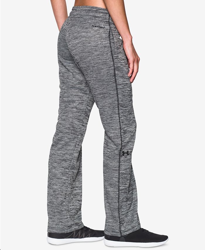 under armour storm fleece pants black