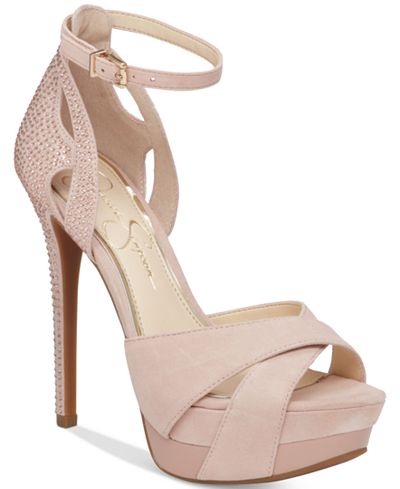 Jessica Simpson Wendah Platform Evening Sandals