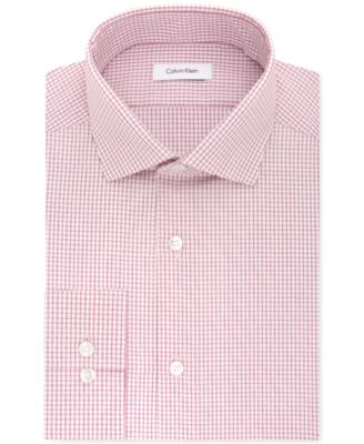 calvin klein pink dress shirt