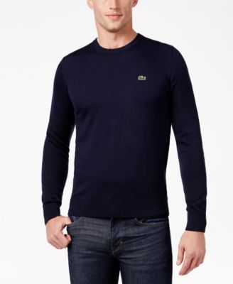 Lacoste - Men's Textured Crew-Neck Sweater