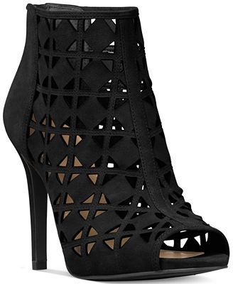 MICHAEL Michael Kors Ivy Open-Toe Booties