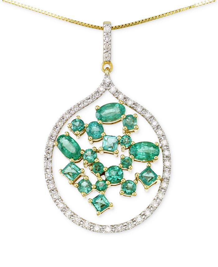 RARE Featuring GEMFIELDS Emerald (13/4 ct. t.w.) and Diamond (1/3 ct