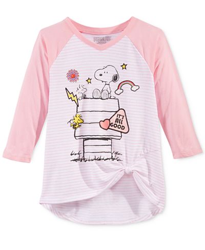 Peanuts Snoopy T-Shirt, Big Girls (7-16)