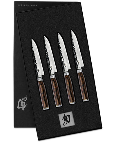 Shun Premier 4-Pc. Steak Knife Set
