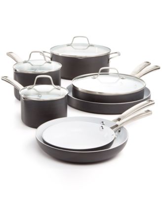 Calphalon Classic Ceramic 11-Pc. Cookware Set