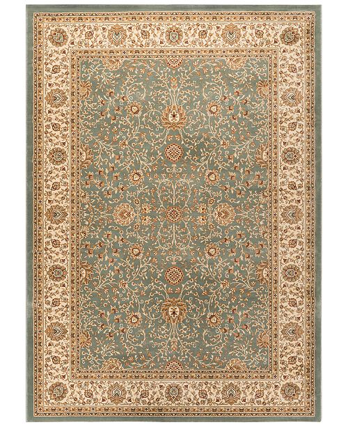 Km Home Closeout Oxford Kashan Seafoam Area Rug Collection Reviews Rugs Macy S
