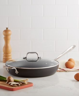 All-Clad - Hard Anodized 12" Fry with Lid