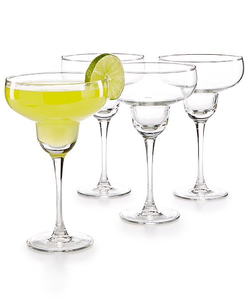 Cachet 4 Pc Margarita Glass Set