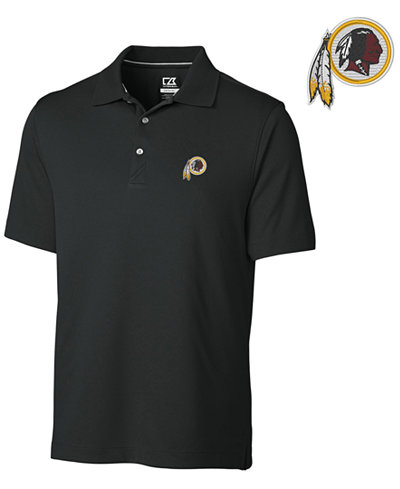 Cutter & Buck Men's Washington Redskins DryTec Glendale Polo Shirt