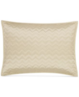 Hotel Collection - Distressed Chevron Quilted Standard Sham