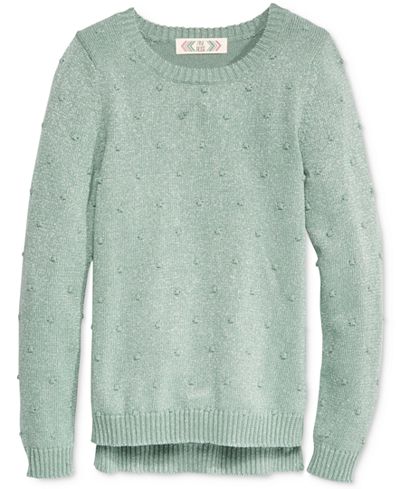 Pink Republic Textured Sweater, Big Girls (7-16)