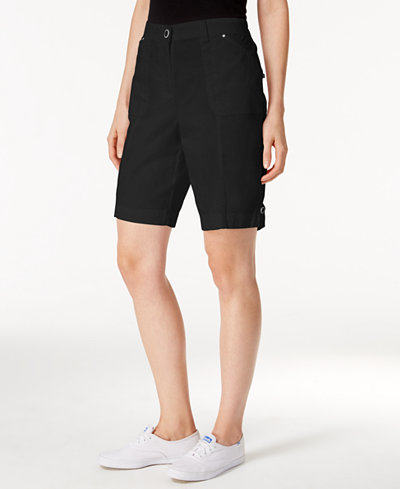 Karen Scott Cargo Shorts, Only at Macy's
