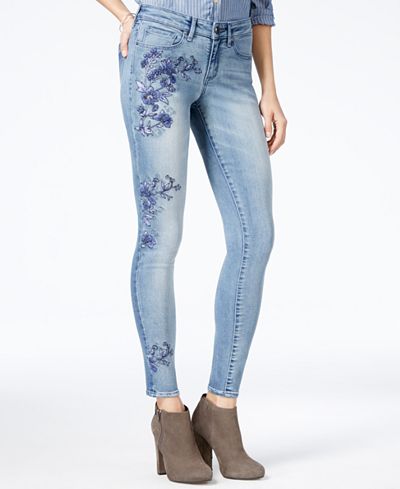 WILLIAM RAST The Perfect Skinny Azusa Wash Embroidered Jeans - Jeans ...
