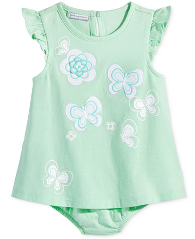 First Impressions Butterflies Skirted Romper, Baby Girls (0-24 months), Only at Macy's