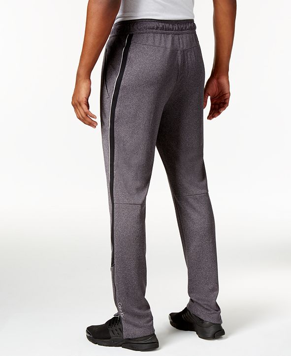 calvin klein side stripe track pants