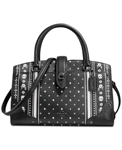 COACH Mercer Satchel 24 in Printed Leather