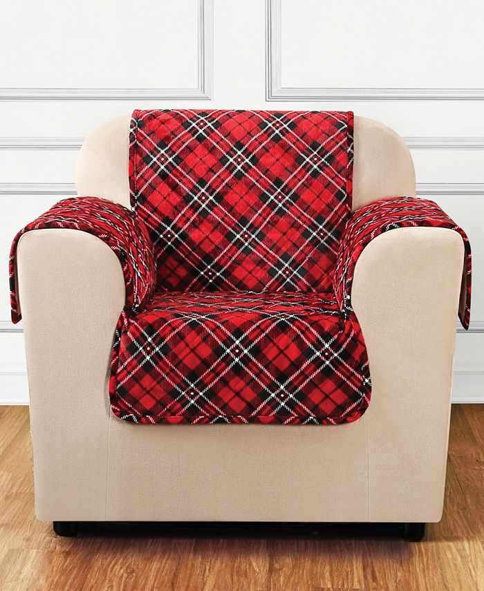 Sure Fit - Holiday Motifs Quilted Chair Slipcover