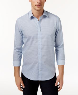 Calvin Klein - Men's Pixel Houndstooth Shirt