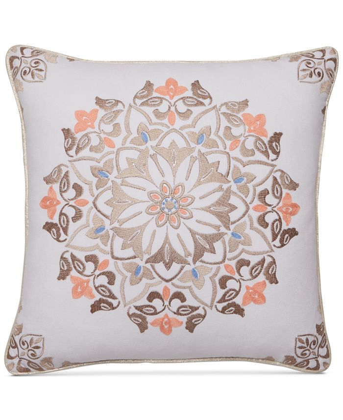 Martha Stewart Collection CLOSEOUT! Jardin Medallion 18" Square