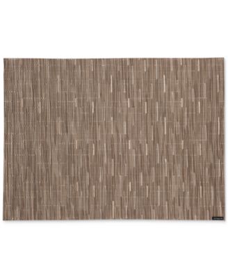 Bamboo Woven Vinyl Placemat 14" x 19"