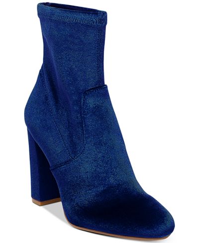 green sock bootie