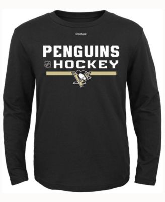 reebok penguins hockey shirt