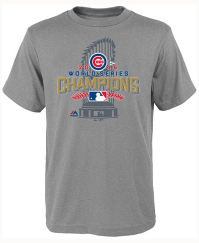 Majestic Boys' Chicago Cubs Champ Locker Room T-Shirt