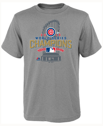 Majestic Boys' Chicago Cubs Champ Locker Room T-Shirt