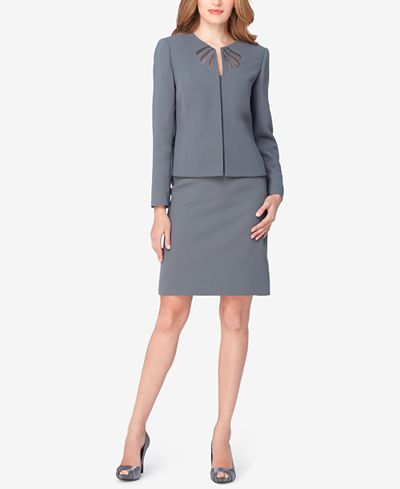 Tahari ASL Illusion Skirt Suit