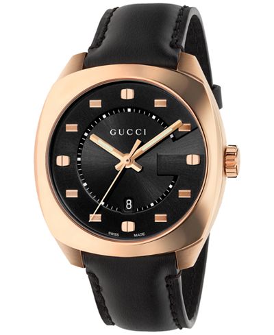 gucci watch black strap