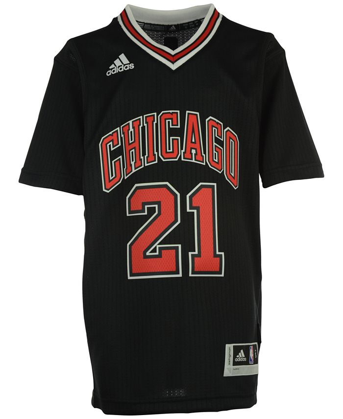 Youth Boy's Chicago Bulls Jimmy Butler adidas Red Replica Jersey