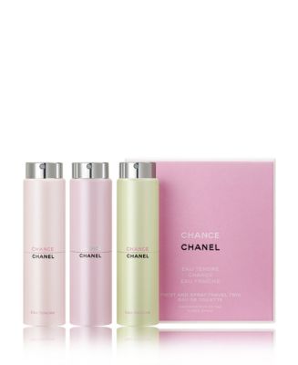 Chanel Perfume Gift Set For Women 3in1 25ml X 3Pink, Green , Gold  alentine's Day tester