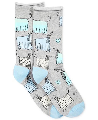 Hue Women's Fancy Dogs Socks