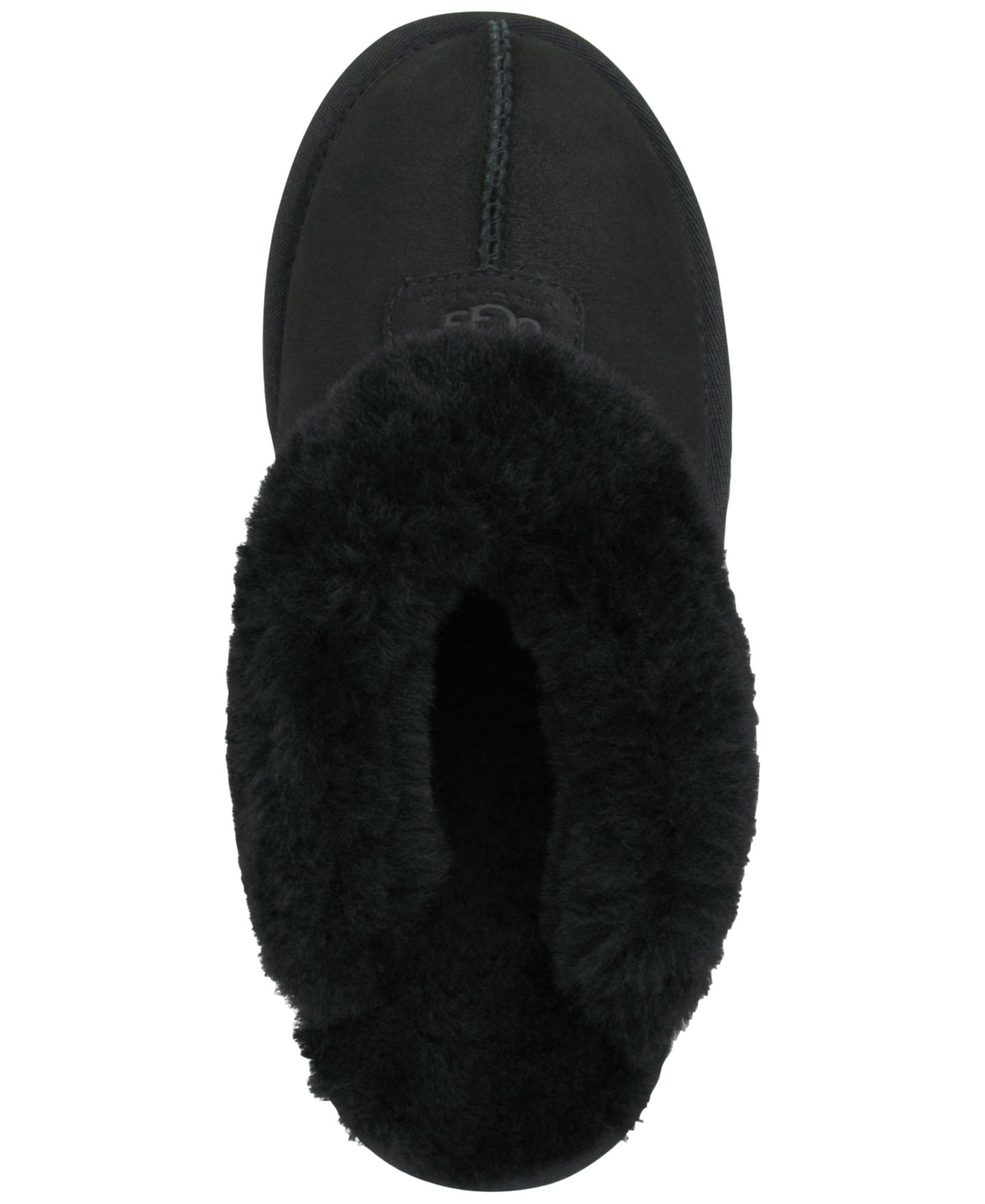 Женские тапочки UGG® Coquette Slip-On Slide Slippers, цвет: Чёрный — фото 3