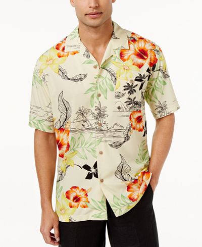 Cubavera Men's Floral-Print Shirt