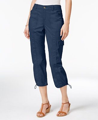Style & Co Capri Cargo Pants, Created for Macy's - Macy's