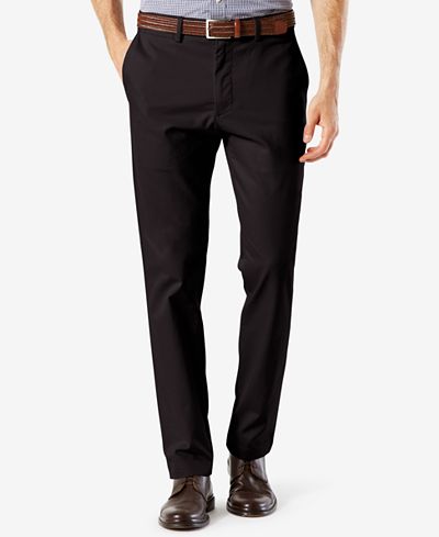 mens pleated tapered pants