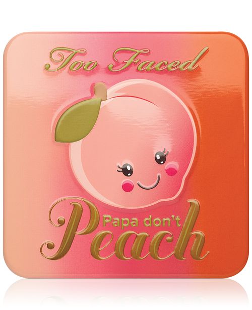 Too Faced Sweet Peach Papa Don't Peach Blush & Reviews ...