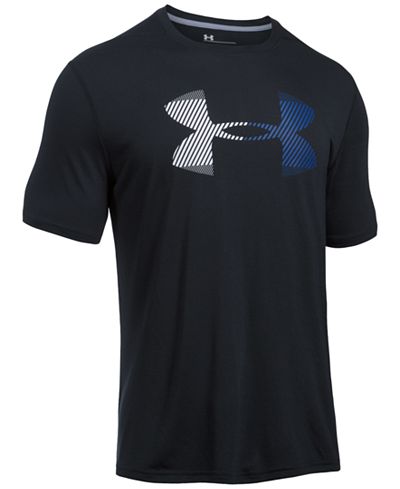 Under Armour Men's Hazard Logo Threadborne Performance Short-Sleeve T-Shirt