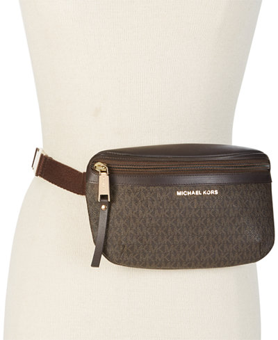 MICHAEL Michael Kors Signature Belt Bag, Created for Macy's - - Macy's
