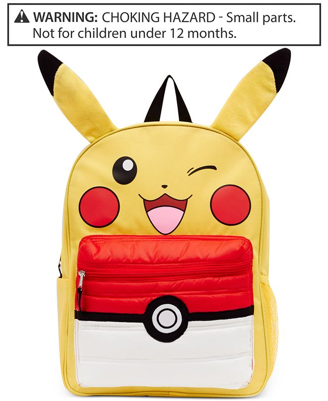FAB Pokémon Pikachu Backpack, Little Boys & Little Girls & Reviews All Kids' Accessories