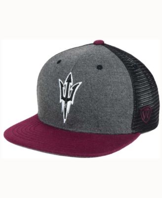 Top of the World Arizona State Sun Devils Mammoth Snapback Cap - Macy's
