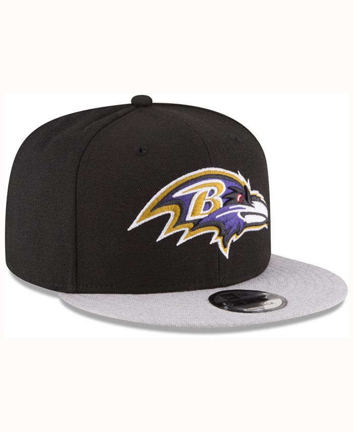New Era Baltimore Ravens Heather Vize MB 9FIFTY Cap - Macy's