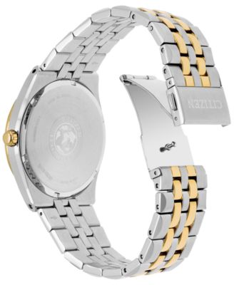 Men's Eco-Drive Two-Tone Stainless Steel Bracelet Watch 40mm BM7334-58L