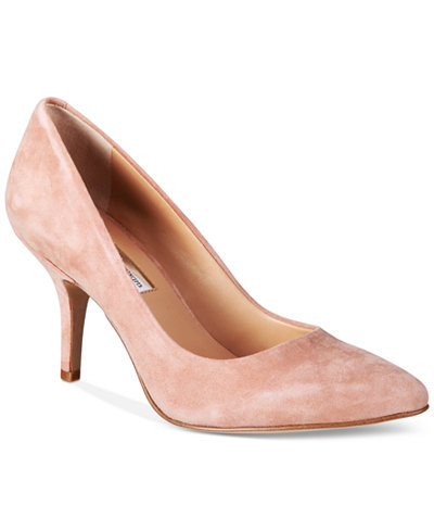 INC International Concepts Womens Zitah Pointed Toe Pumps, Only at Macy ...