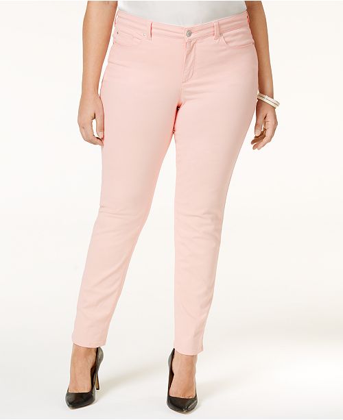 Charter Club Plus Size Bristol TummyControl Ankle Jeans, Created for